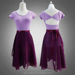 A2327 Dài Ba Lê Voan Nữ Diễn Viên <span class=keywords><strong>Ballet</strong></span> Váy Cho Phụ Nữ Múa Ba Lê Bọc Váy Chiều Dài Đầu Gối Dài Ba Lê Váy - Product Image 1