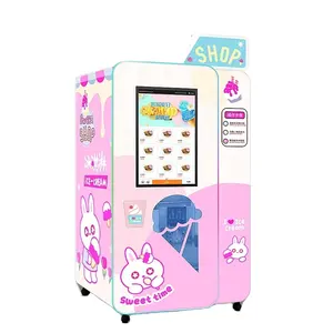 Durag自动售货机触摸屏软冰淇淋液体储物柜自动售货机