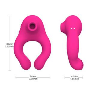 Nouveauté : Vibrateur oral <span class=keywords><strong>pour</strong></span> <span class=keywords><strong>femme</strong></span>, anneau pénien <span class=keywords><strong>pour</strong></span> homme, pince clitoridienne, jouets sexuels <span class=keywords><strong>pour</strong></span> couple, plaisir intense et double <span class=keywords><strong>pour</strong></span> <span class=keywords><strong>femme</strong></span> - Product Image 2