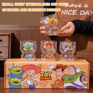 Set di Bicchieri in <span class=keywords><strong>Vetro</strong></span> <span class=keywords><strong>Borosilicato</strong></span> Disney Toy Story, <span class=keywords><strong>Tazze</strong></span> Cartoon Carine per Regalo Perfetto per Bambini e Uso Domestico, ed Edizione Speciale Coppa del Mondo 2026 - Product Image 4