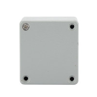 Boîtier en aluminium moulé sous pression avec revêtement en poudre FA1/WG-FA1, boîte de jonction 64x58x35mm, étanchéité des câbles extérieurs
