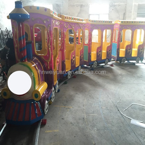 Carnaval al aire libre centro comercial Parque de Atracciones adulto pequeño tren paseos para niños <span class=keywords><strong>Tomas</strong></span> turista tren eléctrico sin rieles para la venta - Product Image 6
