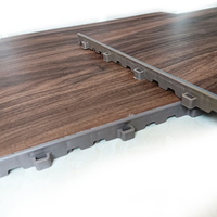 Plancher de danse portable pour événements de mariage 1,53x1,53 pieds, vente en gros, antidérapant, blanc