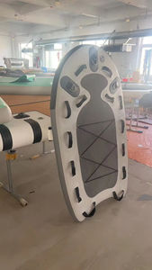 Trineo de Rescate Inflable Personalizado con Logotipo al por Mayor, Tejido Gris de Alta Resistencia, Tabla de Rescate Pequeña para Salvavidas, Trineo para Moto Acuática - Product Image 5