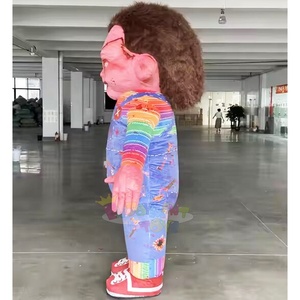 <span class=keywords><strong>Halloween</strong></span> <span class=keywords><strong>Horror</strong></span> gonfiabile bambola fantasma Costume evento mascotte atmosfera festa oggetti di scena a piedi mascotte Costume per la vendita - Product Image 2