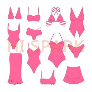 תחתונים g חוט משי הלבשת לילה סט הלבשת לילה נשים מבוגרות - Product Image 3