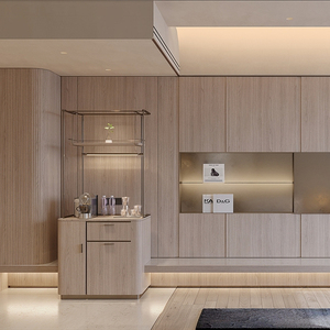 Panel de pared de entretenimiento, panel de pared de chapa de madera de carbón de bambú de cristal de carbono a prueba de humedad para apartamento - Product Image 2