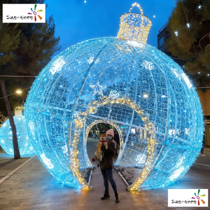 Décoration lumineuse LED pour événements extérieurs, grande boule LED pour la maison, lumières LED pour la décoration de Noël - Product Image 6