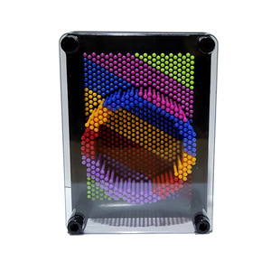 Wholesale Clone Metal Pin Antistress Art Hand Shape Model Kid Toys Pinscreen Needle <b>Board</b> Sculptures Painting Carving Gift - Product Image 6