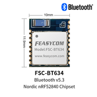 Módulo Bluetooth 5.3 Nordic NRF52840 Matter & Mesh, Protocolo Wirepas Mesh para Hogar Inteligente