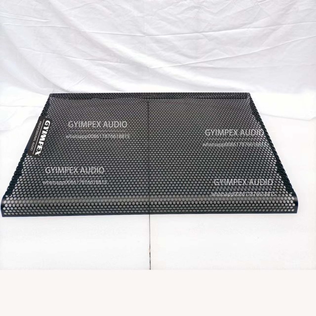 Custom Speaker Mesh Speaker Grill Grill Stainless Steel Perforated Metal Screen Pvc Coated Speaker Net Black Wire Mesh Screen