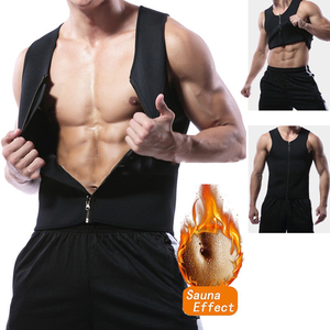 Mens Neoprene Waist Trainer Weight Loss Body Shaping Tank Top Sauna Suit <strong>Slimmer</strong> <strong>Vest</strong> - Product Image 5