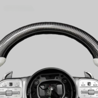 Volant en fibre de carbone pour Mercedes Benz W204 W212 W213 W217 W218 W245 W246 W247 a C E CLS GLC GLE