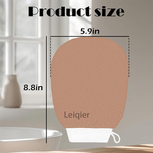 Guanti Esfolianti Personalizzati con Logo, Guanti da Massaggio Esfoliante per Doccia, Adatti a Tutti i Tipi di Pelle - Product Image 2