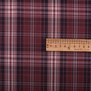 Environmental Checked Shirts Simple Pattern Plaid Knitted Polyester Fabric Simple Check <span class=keywords><strong>Suit</strong></span> - Product Image 2