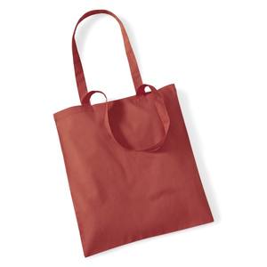 Bolsa de Mano Cuadrada de Algodón 100% Westford Mill, Color Óxido, Talla Única, Estilo Casual, para Uso Promocional, Italia - Product Image 1