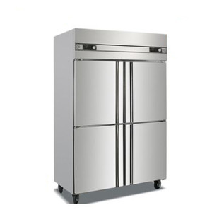 Electric Commercial Double Door Supermarket Cold Deep <strong>Freezer</strong> <strong>Refrigerator</strong> and <strong>Freezers</strong> with Bottom <strong>Freezer</strong> for Home Kitchen - Product Image 3