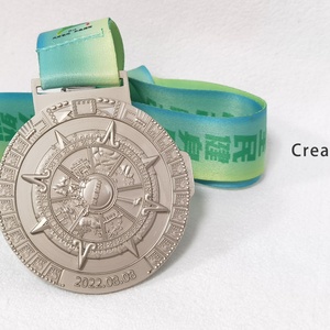 Medallas de Maratón al por Mayor, Fabricantes de Medallas Deportivas de Metal, Diseños Giratorios en Oro, Medallas Personalizadas para Maratón - Product Image 6