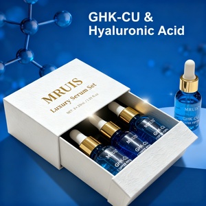 3個セット GHK-Cu銅ペプチドセラムセット プライベートラベル 韓国製 30ml アンチエイジング しわ対策 コラーゲンブースト 保湿美容液 - Product Image 2