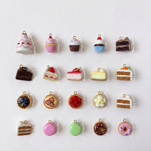 Artículos <span class=keywords><strong>de</strong></span> moda: Serie <span class=keywords><strong>de</strong></span> colgantes <span class=keywords><strong>de</strong></span> mini donuts con temática <span class=keywords><strong>de</strong></span> postres curativos, dijes <span class=keywords><strong>de</strong></span> aleación galvanizada DIY para collares y llaveros - Product Image 4