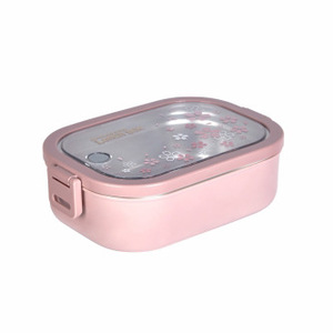 Double Layer Sealed Stainless Steel <b>Lunch</b> <b>Box</b> Rectangle Blue Green Pink With Seal Lid For Student Meal Storage - Product Image 5