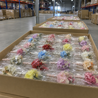 Mini bouquet de fleurs séchées, bouquet floral artisanal, boutonnière de mariage personnalisée, décoration cadeau
