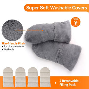 Guanti Morbidi in Peluche per Fisioterapia con Impacchi Caldi e Freddi, Manopole Compressive per Terapia della Mano e Sollievo dal Dolore - Product Image 3