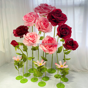 Espositore per Fiori Artificiali SG, Decorazione per Matrimoni, Fiori Giganti in Seta/<span class=keywords><strong>Carta</strong></span>, Esposizione <span class=keywords><strong>di</strong></span> Papaveri e Rose in Cartone - Product Image 2