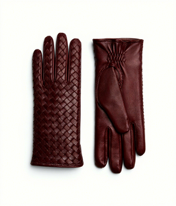 Custom Womens Opera Length Leather <b>Gloves</b> <b>Touchscreen</b> Breathable Cotton Lined Winter Warm Fashion Daily Wear <b>Gloves</b> - Product Image 2