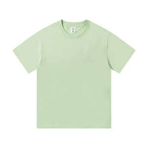 Camiseta de Verano de Manga Corta con Cuello Redondo, Antibacteriana 7A, Fresca al Tacto, de Algodón, Color Sólido, para Uso Casual - Product Image 5