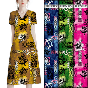 <span class=keywords><strong>Hawaii</strong></span> thiết kế đảo Mẫu challis <span class=keywords><strong>Viscose</strong></span> phương thức vải Henry thiết kế mới 100% <span class=keywords><strong>Viscose</strong></span> Rayon vải - Product Image 5