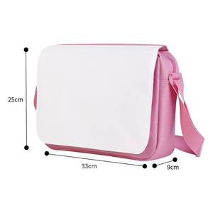 Sac messager vierge imprimable par sublimation, sac bandoulière féminin, sac à dos personnalisé, dropshipping - Product Image 2