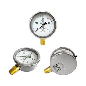 مقياس ضغط للظهر npt1/4 بخيط صادم للزيت مع مقياس ضغط توصيل npt من الخيط النحاسي 60 من الخلف - Product Image 1