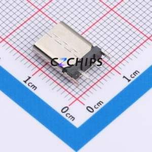 021N-4BZY105-2 USB Connector Through hole Component (THT) Connector Type-C Through Hole 2P - Product Image 2