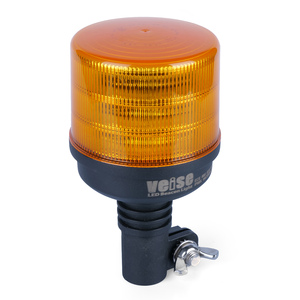 Ip69k DC 12 Điện áp hổ phách LED xoay nhấp nháy đèn hiệu ánh sáng với thuốc lá nhẹ hơn cắm - Product Image 3