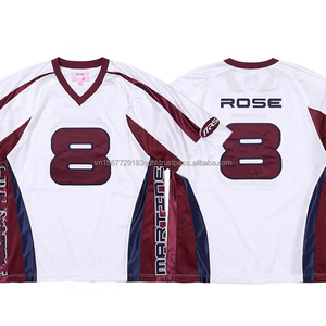 Camiseta Deportiva de Fútbol Personalizada con Impresión Digital, Transpirable, de Secado Rápido, Anti-UV, Holgada, de Manga Corta, Unisex - Product Image 2