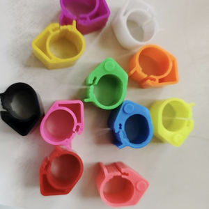 Accessoires électroniques ABS 125khz 134.2khz 13.56mhz Anneaux de pigeon RFID et Bracelet de cheville pour poulets de course avec <span class=keywords><strong>puce</strong></span> EM4305 - Product Image 5