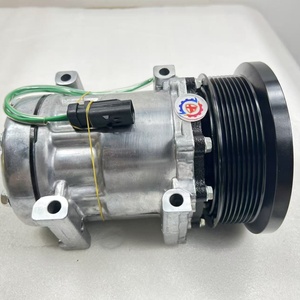 Compresor de Aire Acondicionado Xunpo 163-0872 1630872 24V SD7H15 para Excavadora E120K con 6 Meses de Garantía - Product Image 5