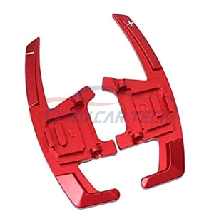 Extensiones de Palanca de Cambio de Volante para VW Golf 7 MK7 <span class=keywords><strong>R</strong></span> GTI Scirocco <span class=keywords><strong>Polo</strong></span> Tiguan <span class=keywords><strong>R</strong></span>-<span class=keywords><strong>line</strong></span> 2019 - Product Image 2