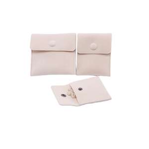 Directo de fábrica al por mayor colorido personalizado reutilizable Mini portátil bolsillo polvo gamuza sobre bolsa - Product Image 3