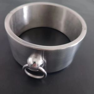Black Emperor Nuevo estilo Acero inoxidable Alto 6cm <span class=keywords><strong>Collar</strong></span> de metal Bdsm <span class=keywords><strong>Bondage</strong></span> <span class=keywords><strong>Collar</strong></span> Venta al por mayor de juguetes para adultos Juguetes sexuales para parejas - Product Image 2