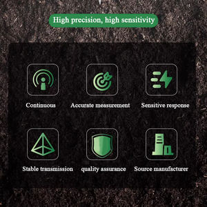 เซ็นเซอร์วัดความชื้นในดินและอุณหภูมิในดินแบบ 2-in-1 รุ่น TR-4TH02X สำหรับเรือนกระจกและสวน พร้อมจอแสดงผลดิจิตอล - Product Image 5