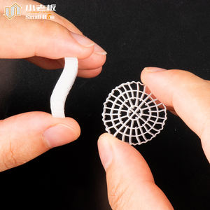 Soportes de Biofilm para Reactor de Lecho Móvil (MBBR) de HDPE Virgen para Aguas Residuales, Medios de Filtro Biológico de Plástico para Acuarios, <span class=keywords><strong>Precio</strong></span> K3 K5 K1 BioChip MBBR - Product Image 2