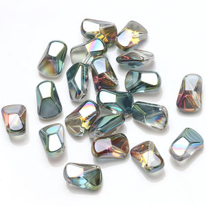 ZHB all'ingrosso 10 x16mm perle di vetro di pietra barocca per gioielli che fanno perline allentate di cristallo di forma speciale per borse del telefono del braccialetto - Product Image 4