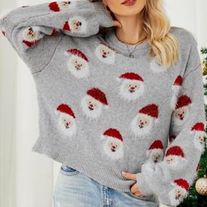 <span class=keywords><strong>Pull</strong></span> en tricot de Noël personnalisé mode famille correspondant vêtements <span class=keywords><strong>maman</strong></span> et moi <span class=keywords><strong>pull</strong></span> décontracté femme enfants <span class=keywords><strong>pull</strong></span> de Noël - Product Image 4