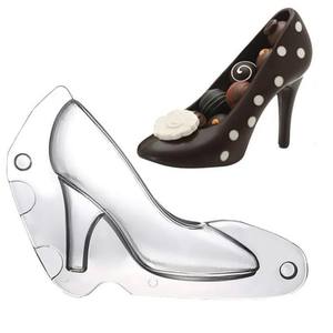 قالب شوكولاتة للحذاء ثلاثي الأبعاد, قالب شوكولاتة للحذاء ثلاثي الأبعاد ، أحذية بكعب عالي ، قوالب حلوى سكر ، أدوات تزيين الكعك لديي أدوات منزلية للخبز ، إكسسوارات صناعة السكر - Product Image 1