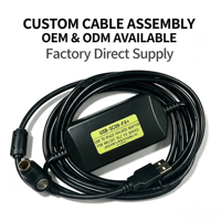 Cable de Programación PLC DC USB SC09-FX+ al por Mayor, Serie Mitsubishi FX, Comunicación Industrial, Especificaciones Personalizadas