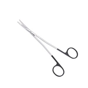 Ciseaux nasaux et dorsaux à poignée arrière, manuels, réutilisables, en acier allemand, instrument chirurgical pour les procédures ORL et de rhinoplastie - Product Image 1