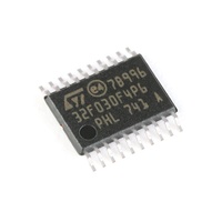 Microcontrolador STM8S103F3P6TR de 8 Bits, 16MHz, 8KB Flash, 1KB RAM, TSSOP20, Circuito Integrado de Control Embebido