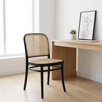 Chaise de salle à manger pivotante moderne en velours de style européen, dossier pivotant à 360°, empilable, super confortable, pieds en métal durables, pour hôtel